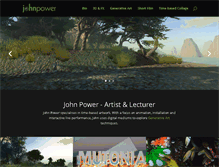 Tablet Screenshot of johnpower.com.au